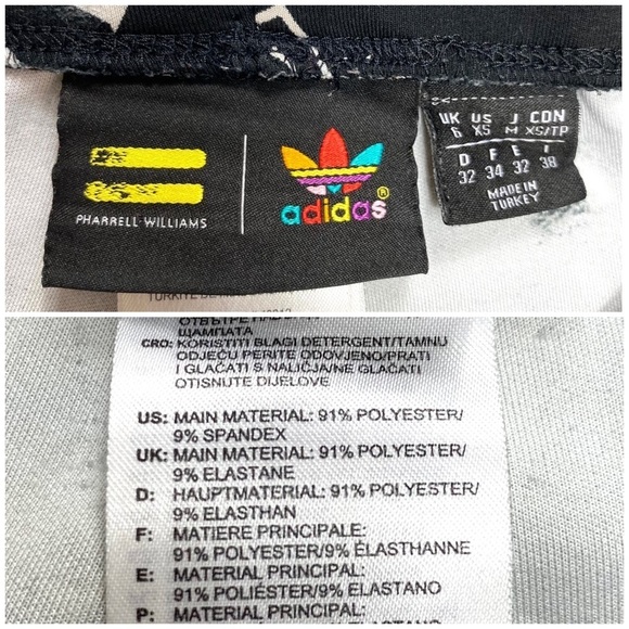 Adidas Pharrell Williams HU Series Print Leggings - Picture 7 of 10